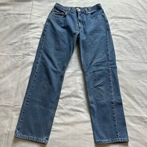 Tommy Hilfiger Women's Blue Straight Leg Jeans